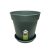 Ültetőcserép + alátét 11-21 cm (Leaf Green)