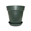 Ültetőcserép + alátét 11-21 cm (Leaf Green)