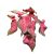 Caladium hortulanum 'Scarlet Flame'