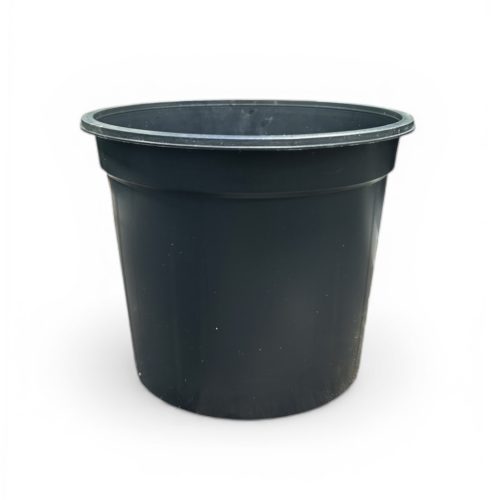 Ültetőcserép, fekete 19 cm
