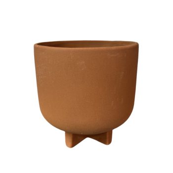 Kerámiakaspó (talpas, terrac.)