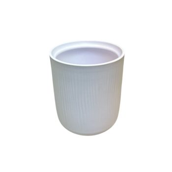 Orchideakaspó (fehér)