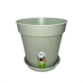 Ültetőcserép + alátét 11-21 cm (Stone Green)