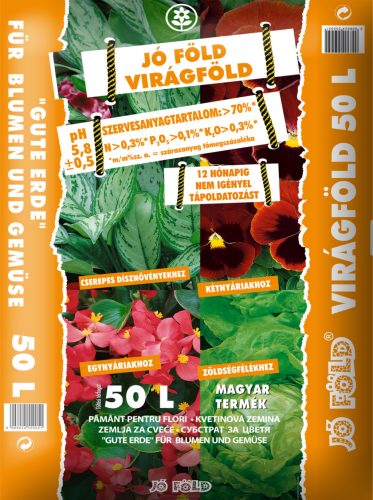 JÓ FÖLD virágföld 50 liter