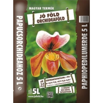 JÓ FÖLD Papucsorchideának 5 liter